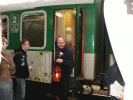 Olomouc: vynášení světla z vlaku